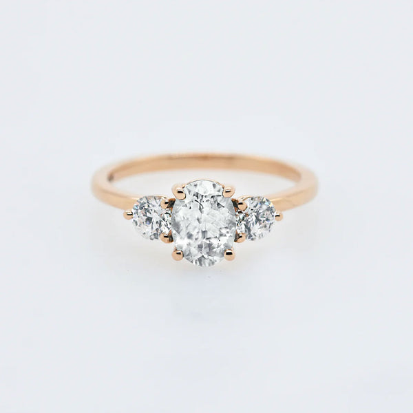 Cecile Engagement Ring Setting - Eliza Page